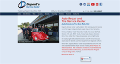 Desktop Screenshot of dupontservicecenter.com